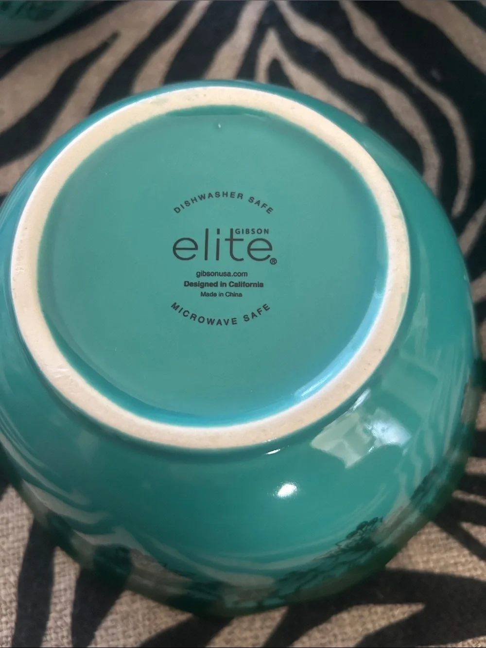 Turquoise Decorative Serving Bowls - Set of 4